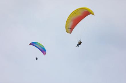 全国滑翔伞定点精英赛在湖南汝城落幕