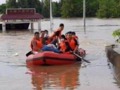 湖南永州遭强降雨袭击 多地农作物受灾
